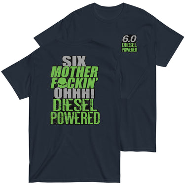 6.0 MFN Powerstroke Diesel T-Shirt in navy